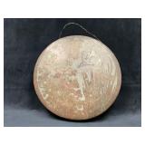 Bronze Gong with Ornate Decorative Motifs