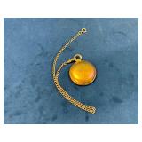 Bucherer Pocket Watch with 12k Gold Chain and Roma