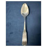Coin Silver Spoon Signed IWG