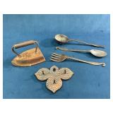 Vintage Cast Iron Kitchen Implements