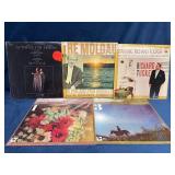 Five Classical Vinyl LP Records Featuring Various