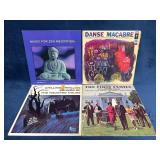 4 Vinyl Records Including ï¿½Music For Zen Meditatio