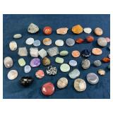 Polished Gemstones and Minerals