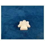 Carved Stone Angel Figurine