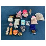 Crystals, Stones, and Accessories with Storage Bag