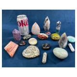 Polished Gemstones and Crystals ï¿½ 17 Pieces