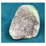 Purple Amethyst Geode Specimen on Matrix