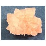 Orange Mineral Specimen with Calcite-Like Structur