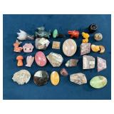 Carved and Polished Gemstones and Minerals