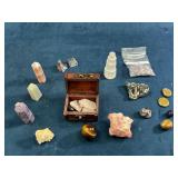 Crystals, Stones, and Geodes in Chest