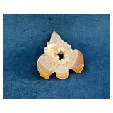 Triangular Agate Specimen with Unique Formation