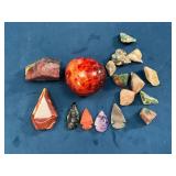 Polished Gemstones, Arrowheads, and Decorative Sto