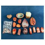 Polished Stones and Crystals in Assorted Shapes an