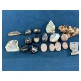 Polished Stones and Specimens Assorted Shapes and