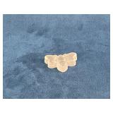 Clear Glass Bee-Shaped Decorative Object