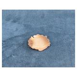 Pink Iridescent Shell-Shaped Trinket Dish