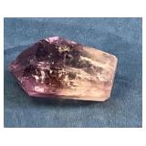 Purple and Clear Crystal Quartz Point