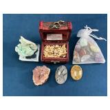 Geological Specimens Including Minerals and Fossil