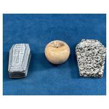 Decorative Stone Artifacts Including Gemstones and