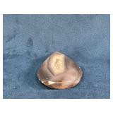 Polished Agate With Geode Centerpiece