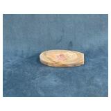 Polished Agate Slice with Natural Crystal Formatio