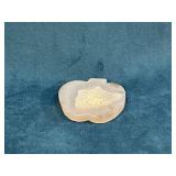 Apple-Shaped Agate Slice With Crystal Center