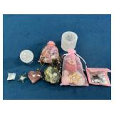 Decorative Crystals and Gemstone Shapes with Gift