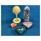 Polished Stone and Decorative Items
