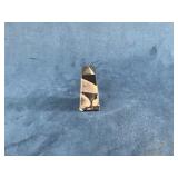 Black and White Stone Obelisk Statue