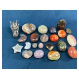 Polished Gemstones and Crystal Shapes