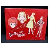 Vintage Mattel 1964 Barbie & Midge Red Vinyl Doubl