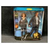 1998 X-Files Gift Set: Barbie & Ken as Dana Scully