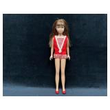 Vintage 1960s Brunette Skipper Doll #950 With Swim