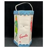 Vintage 1965 Francie Barbie Doll Hexagon Carry Cas