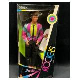 1985 Derek Doll Barbie and Rockers with Iron-on De