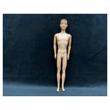 Vintage 1960s Ken Doll with Brown Hair, Straight L