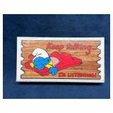 1982 Smurf Supercards No. 56 by Topps with Keep T