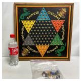 Vintage 1938 Chinese Checker Board by Gotham Press