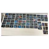 1981 TRON Collector Cards 1-66 and 8 Sticker Cards