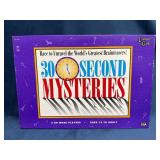 30 Second Mysteries Board Game by University Games