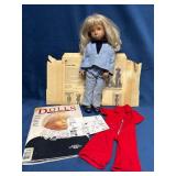 Sasha Doll with Blue Outfit and Bonus Red Corduroy