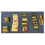 Pac-Man Card Game Set with Organized Cards and Sto