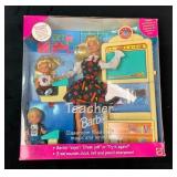 Mattel Teacher Barbie Doll Set with Accessories in
