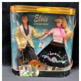 1996 Barbie Loves Elvis Presley Live On Stage Gift