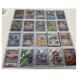 20 Japanese Pokemon Cards With Protective Sleeves