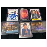 Miscellaneous Autographed Collector Cards