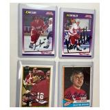 Autographed NHL Hockey Cards Featuring Barr, Mille