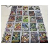 25 Japanese Pokemon Cards Featuring Holo and Full-