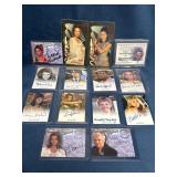 James Bond 007 Autographed Trading Cards Collectio