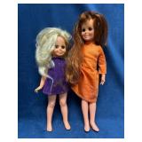 Dolls with Retractable Hair Mechanism
